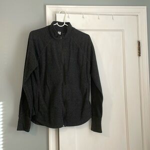 Gray fleece